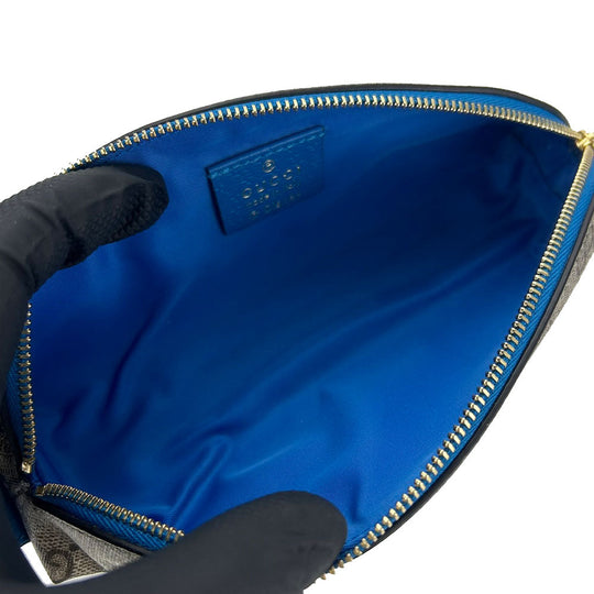 GUCCI pencil case 662129 PVC beige GG Supreme unisex(Unisex) Used Authentic