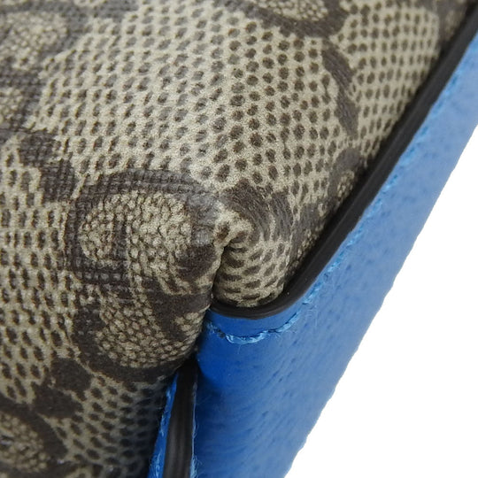 GUCCI pencil case 662129 PVC beige GG Supreme unisex(Unisex) Used Authentic