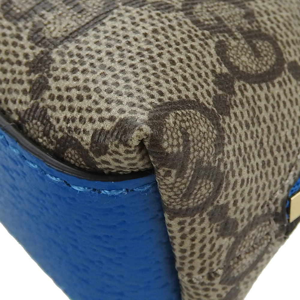 GUCCI pencil case 662129 PVC beige GG Supreme unisex(Unisex) Used Authentic