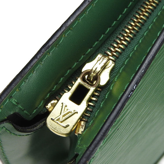 LOUIS VUITTON Handbag M52274 Epi Leather green Sun jack Women Used Authentic