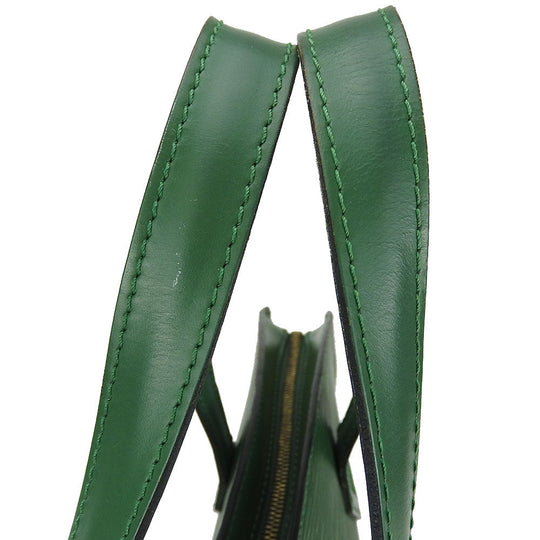 LOUIS VUITTON Handbag M52274 Epi Leather green Sun jack Women Used Authentic
