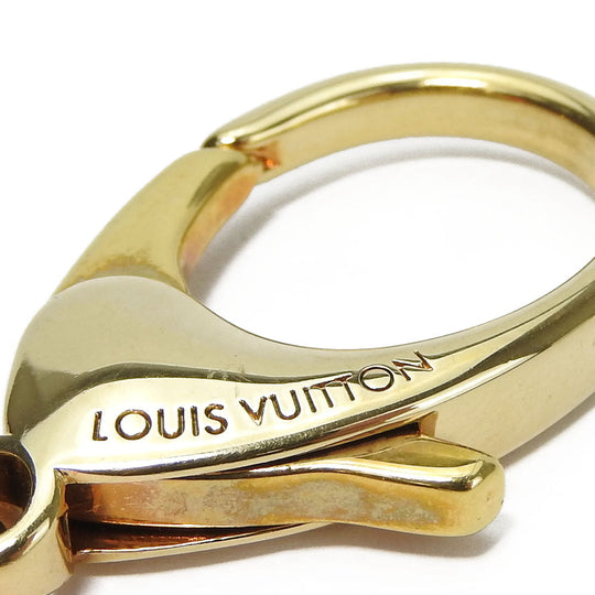 LOUIS VUITTON key ring M65765 Metal, Plastic gold Bijou Sac Graffiti unisex(Unisex) Used Authentic