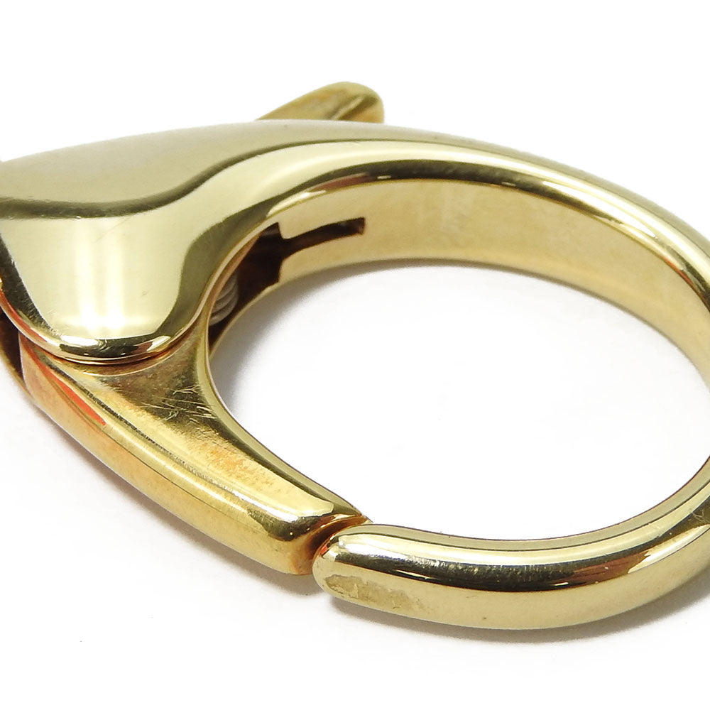 LOUIS VUITTON key ring M65765 Metal, Plastic gold Bijou Sac Graffiti unisex(Unisex) Used Authentic