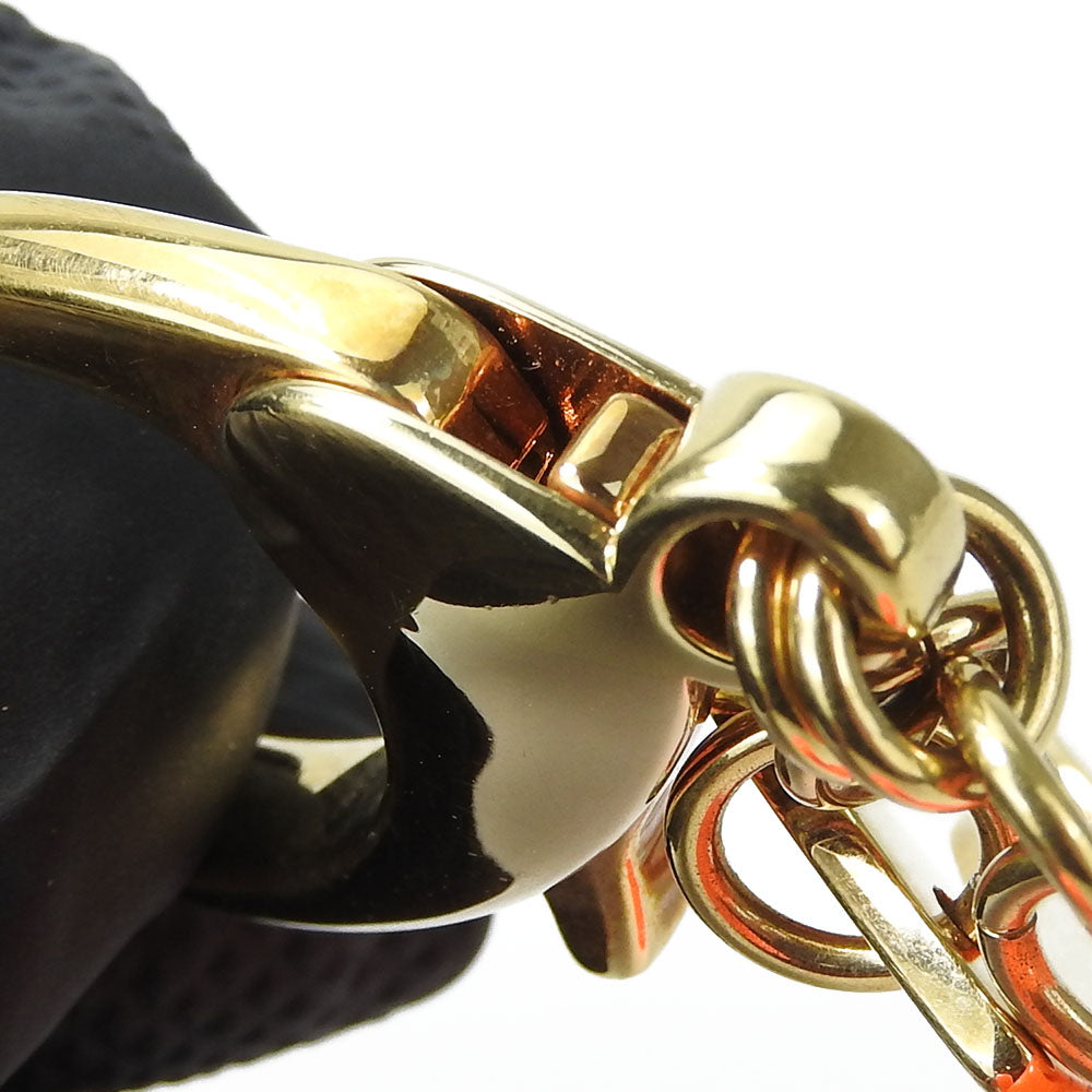 LOUIS VUITTON key ring M65765 Metal, Plastic gold Bijou Sac Graffiti unisex(Unisex) Used Authentic