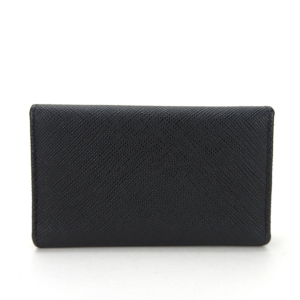 PRADA Key case Key holder  1PG222 Safiano NERO Safiano