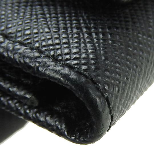 PRADA Key case Key holder  1PG222 Safiano NERO Safiano
