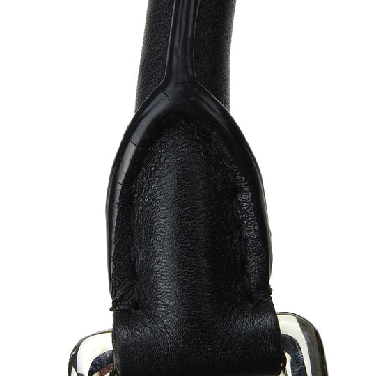 LOEWE Handbag leather black Americana 28 Women Used Authentic