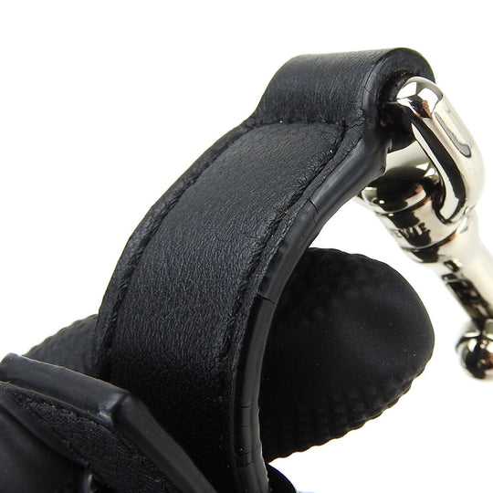 LOEWE Handbag leather black Americana 28 Women Used Authentic