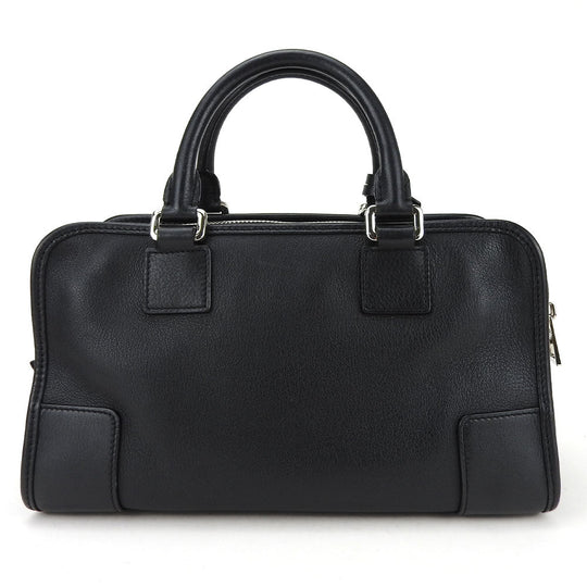 LOEWE Handbag leather black Americana 28 Women Used Authentic