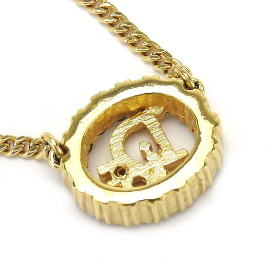 Christian Dior Necklace metal gold Women Used Authentic