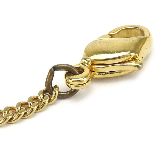 Christian Dior Necklace metal gold Women Used Authentic