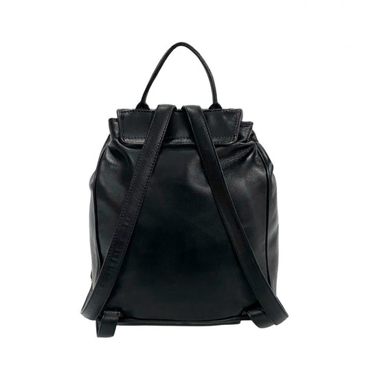 BOTTEGAVENETA Backpack leather black INTRECCIATO