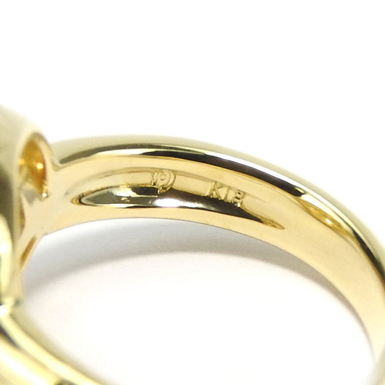 TASAKI Ring K18 Yellow Gold, Diamond Yellow Gold Women Used Authentic