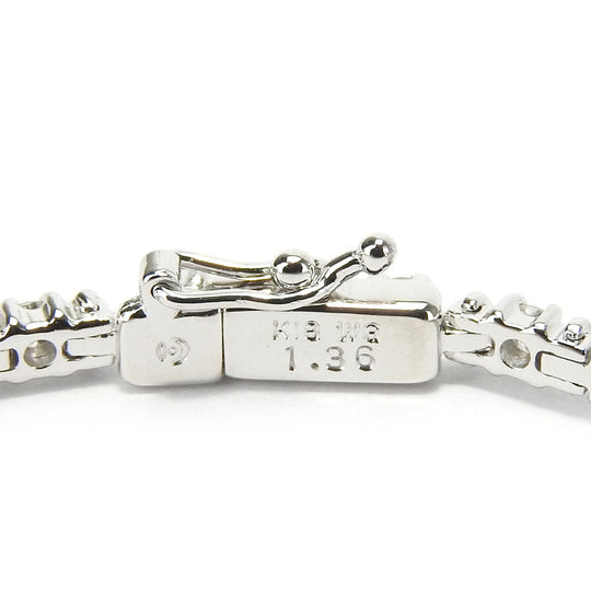 TASAKI bracelet K18 White Gold, Diamond White gold Women Used Authentic