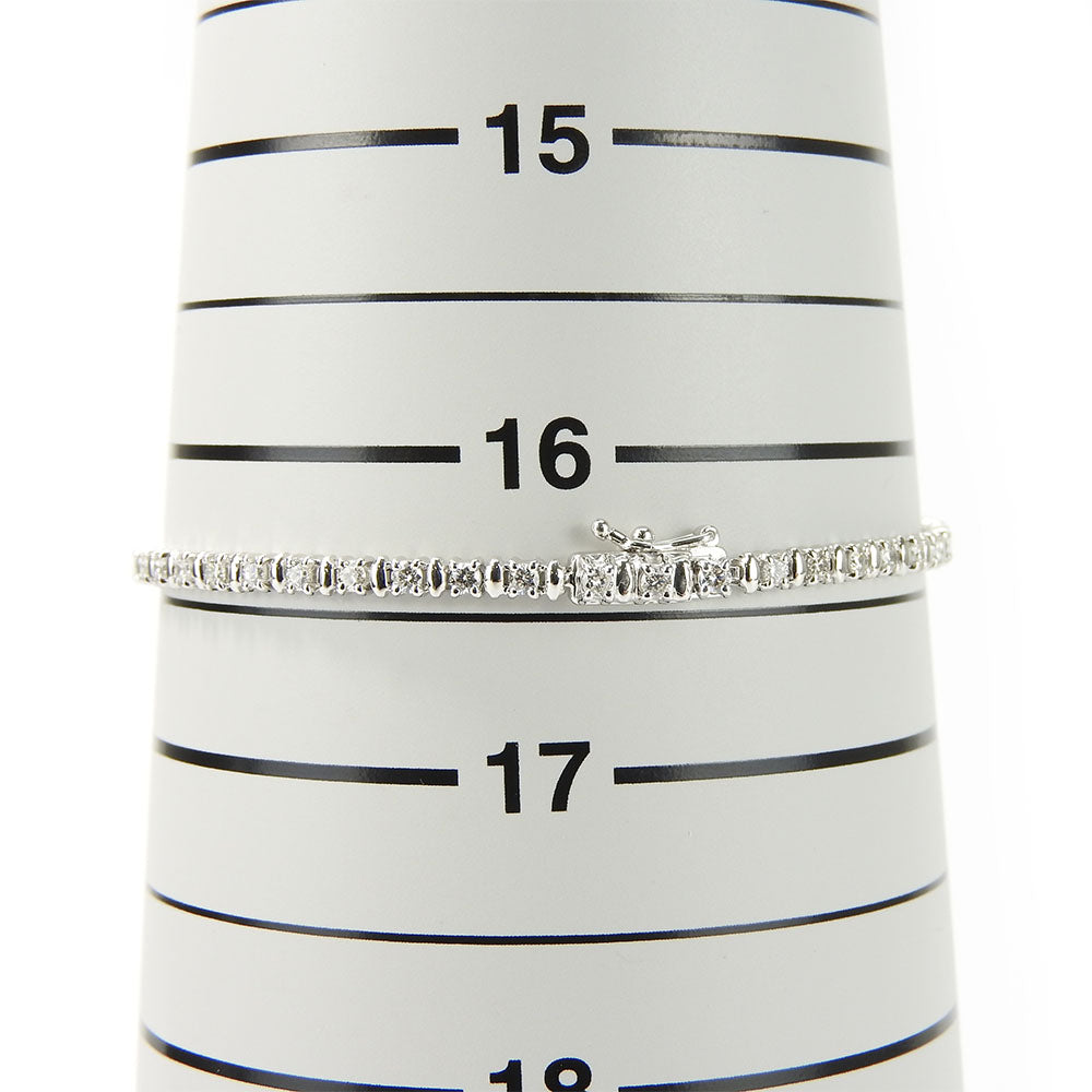 TASAKI bracelet K18 White Gold, Diamond White gold Women Used Authentic