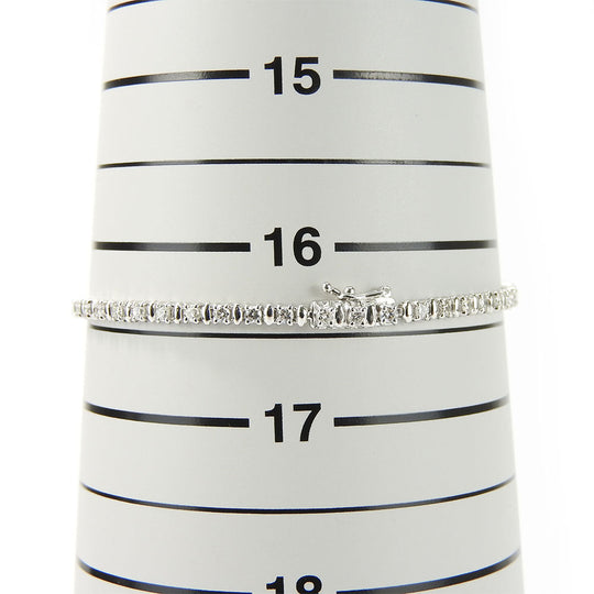 TASAKI bracelet K18 White Gold, Diamond White gold Women Used Authentic