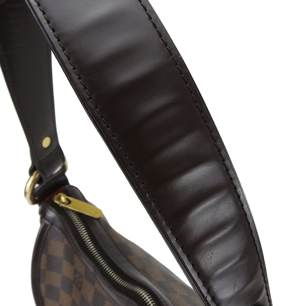 LOUIS VUITTON Handbag N51200 Damier Brown Damier Highbury Women Used Authentic