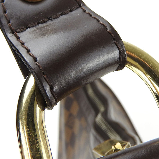 LOUIS VUITTON Handbag N51200 Damier Brown Damier Highbury Women Used Authentic