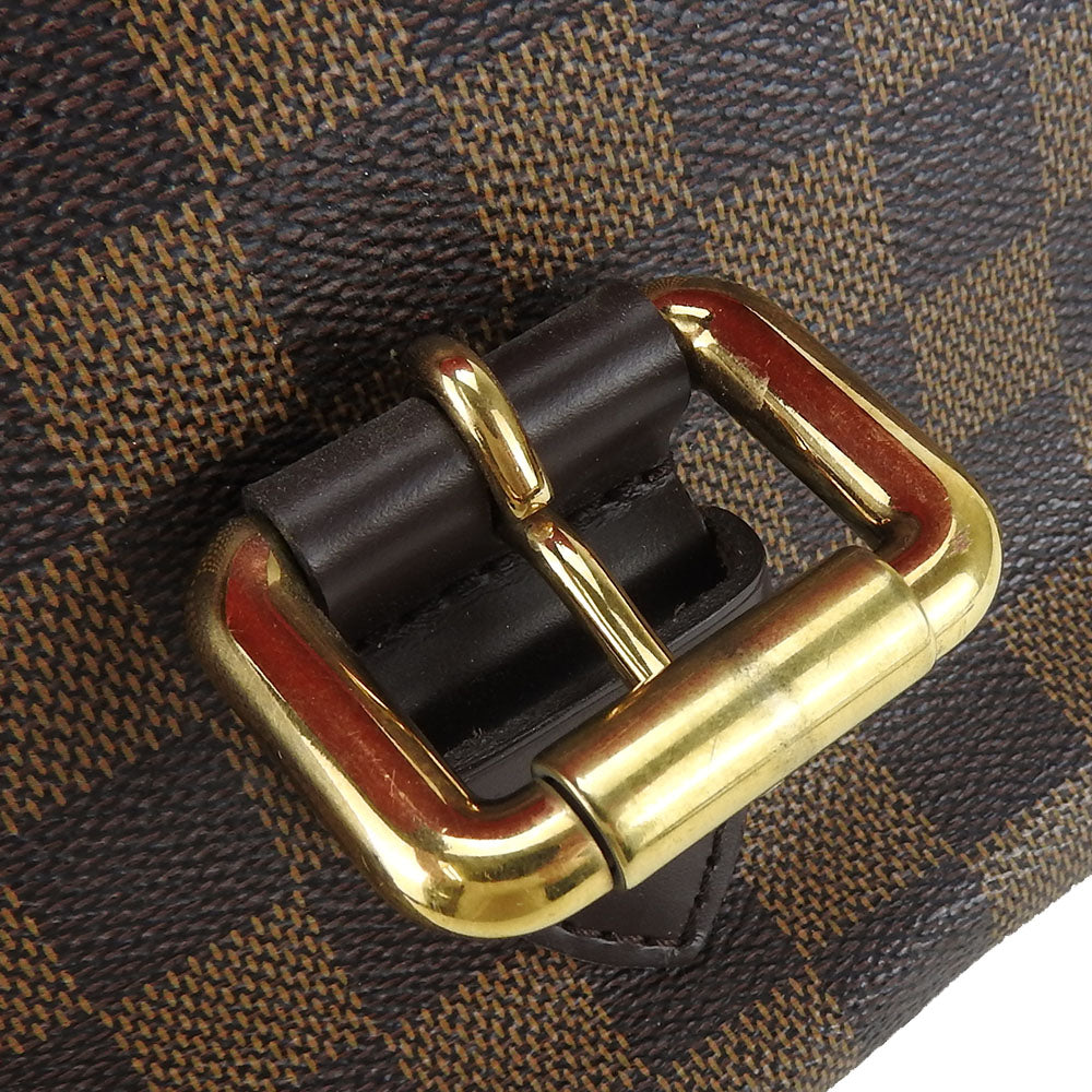 LOUIS VUITTON Handbag N51200 Damier Brown Damier Highbury Women Used Authentic