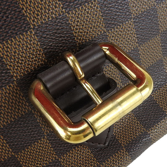 LOUIS VUITTON Handbag N51200 Damier Brown Damier Highbury Women Used Authentic