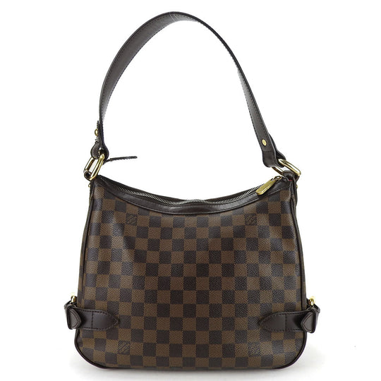 LOUIS VUITTON Handbag N51200 Damier Brown Damier Highbury Women Used Authentic