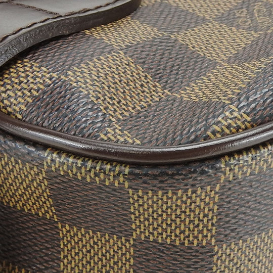 LOUIS VUITTON Handbag N51200 Damier Brown Damier Highbury Women Used Authentic
