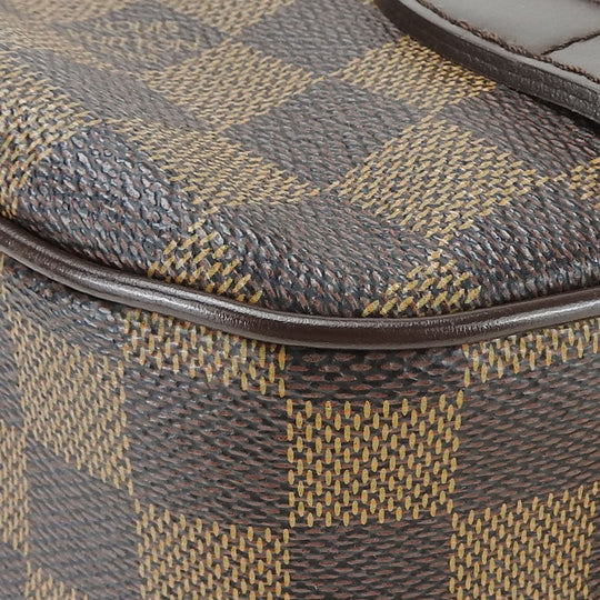 LOUIS VUITTON Handbag N51200 Damier Brown Damier Highbury Women Used Authentic