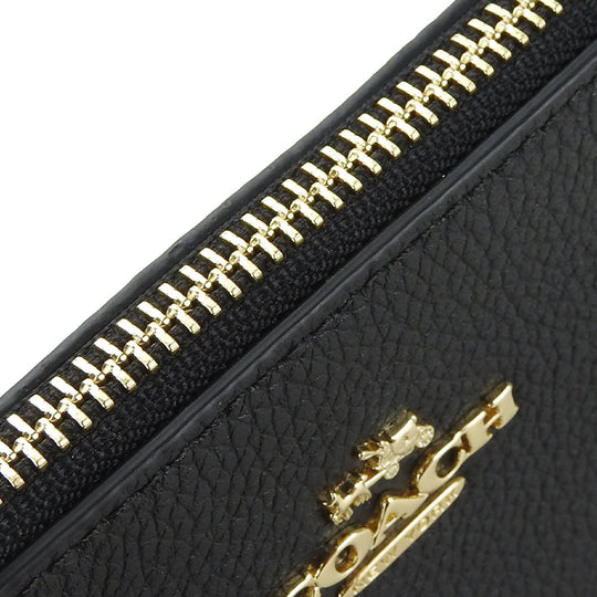 COACH Shoulder Bag 63929 leather black Women Used Authentic