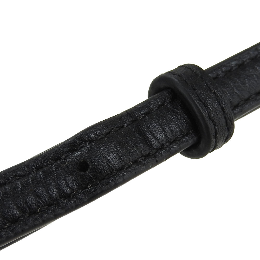 COACH Shoulder Bag 63929 leather black Women Used Authentic