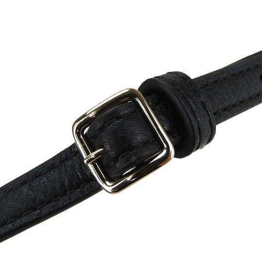 COACH Shoulder Bag 63929 leather black Women Used Authentic