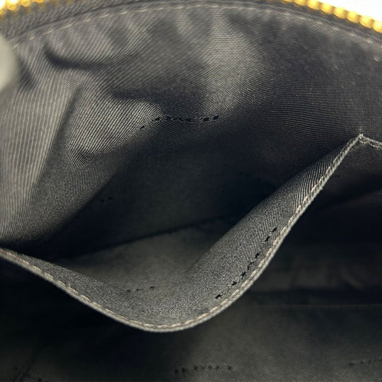 COACH Shoulder Bag 63929 leather black Women Used Authentic