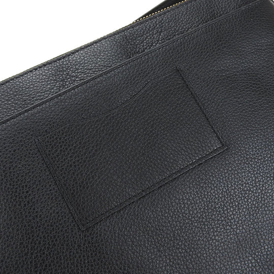 COACH Shoulder Bag 63929 leather black Women Used Authentic