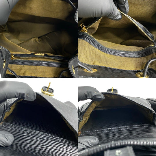 FENDI Backpack Epi Leather black