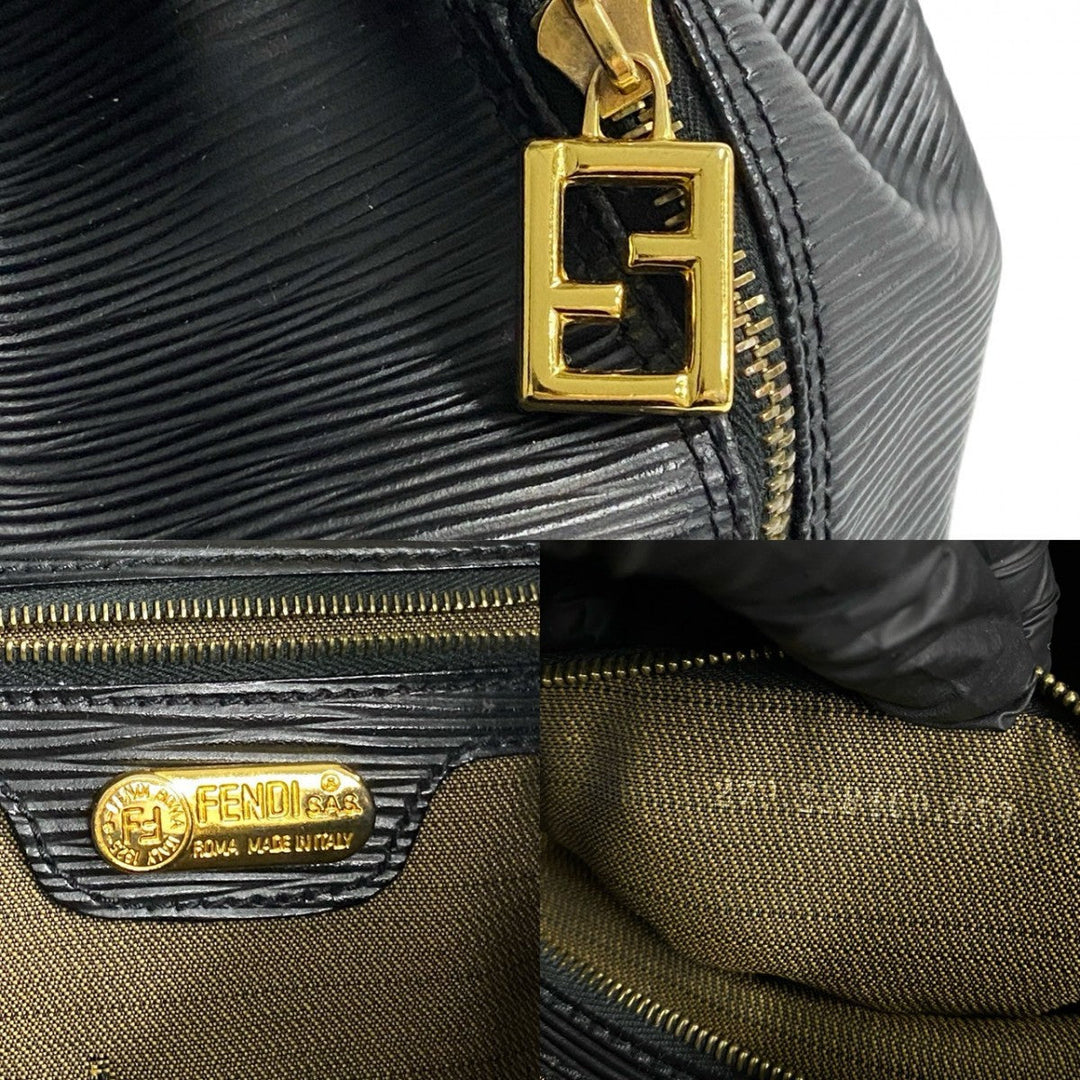 FENDI Backpack Epi Leather black