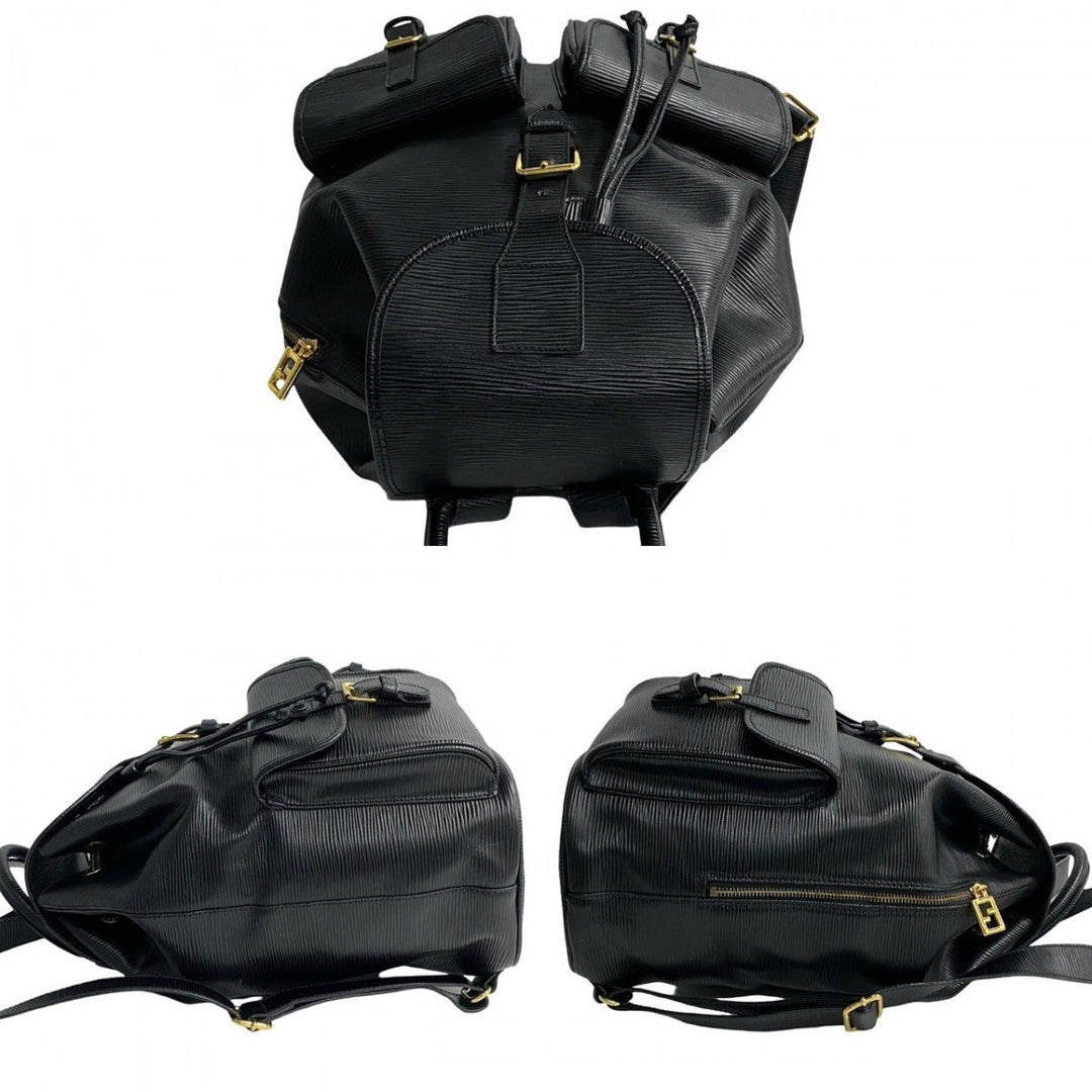 FENDI Backpack Epi Leather black