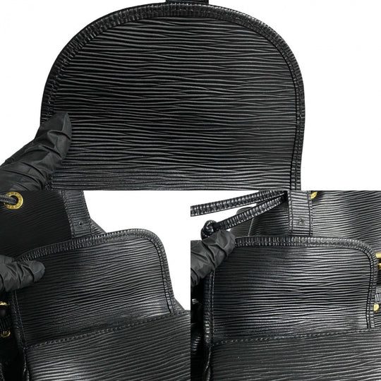 FENDI Backpack Epi Leather black