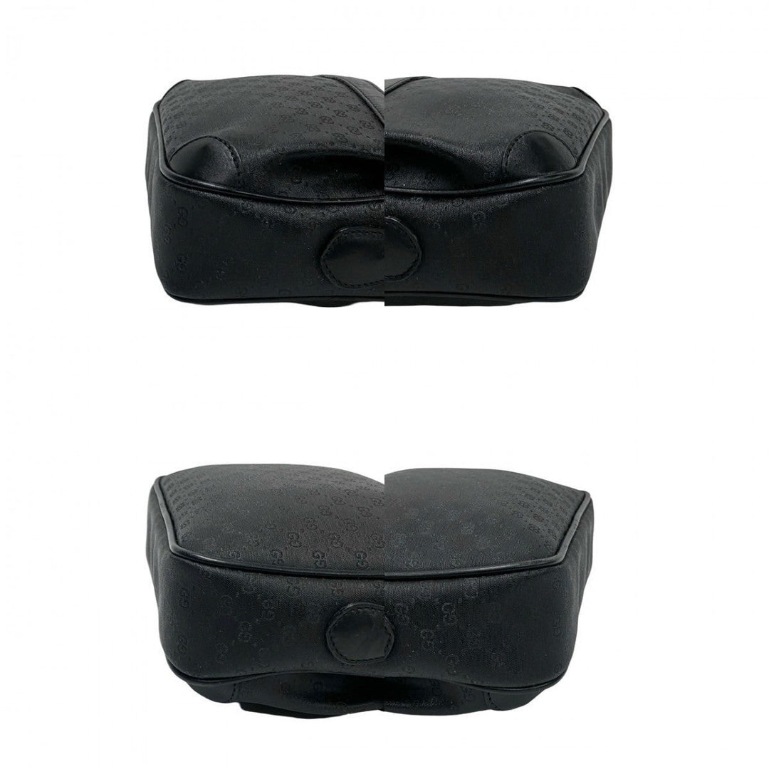 GUCCI Shoulder Bag leather black