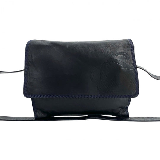 LOEWE Shoulder Bag leather Navy