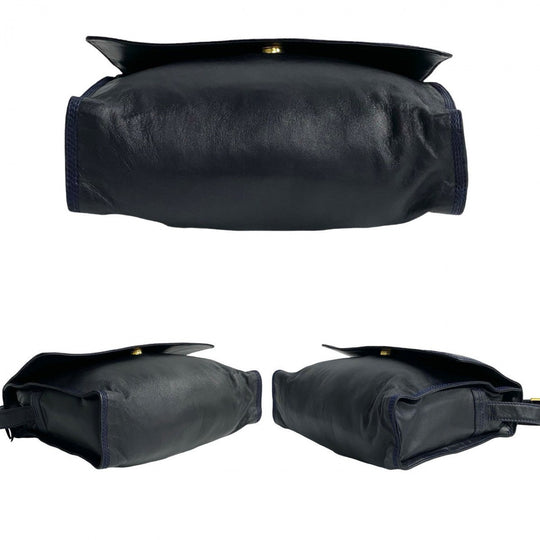 LOEWE Shoulder Bag leather Navy