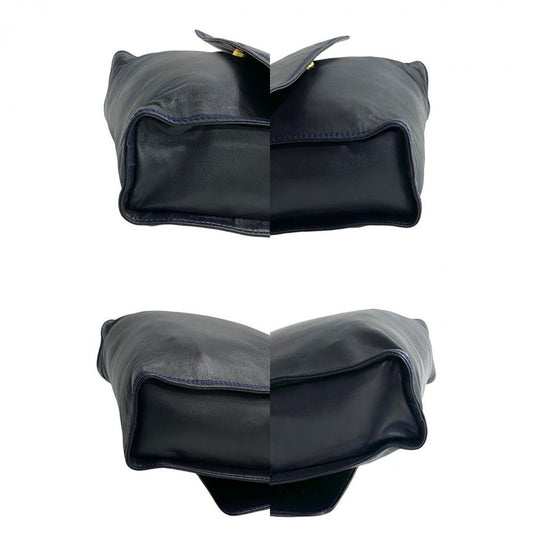 LOEWE Shoulder Bag leather Navy