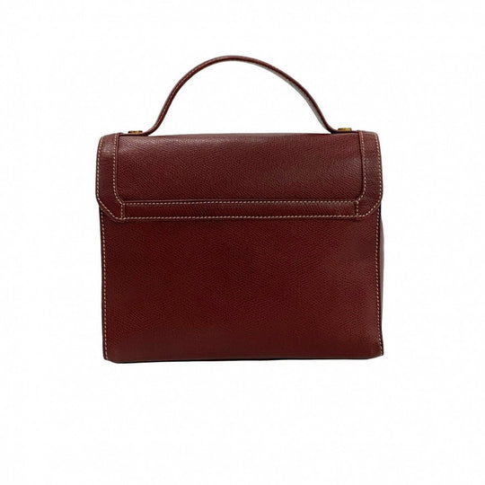 LOEWE Shoulder Bag leather wine-red
