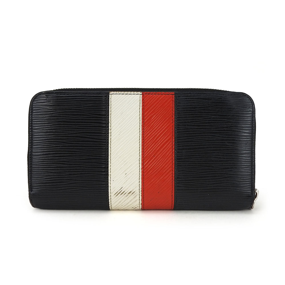 LOUIS VUITTON Long Wallet Purse M62983 Epi Leather black Zippy wallet unisex(Unisex) Used Authentic