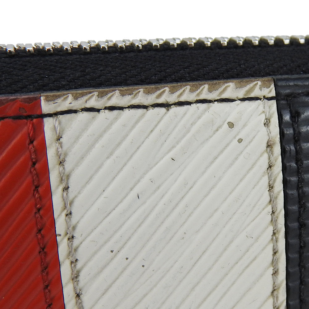 LOUIS VUITTON Long Wallet Purse M62983 Epi Leather black Zippy wallet unisex(Unisex) Used Authentic