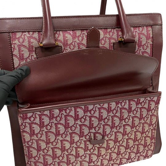 Dior Tote Bag canvas Red