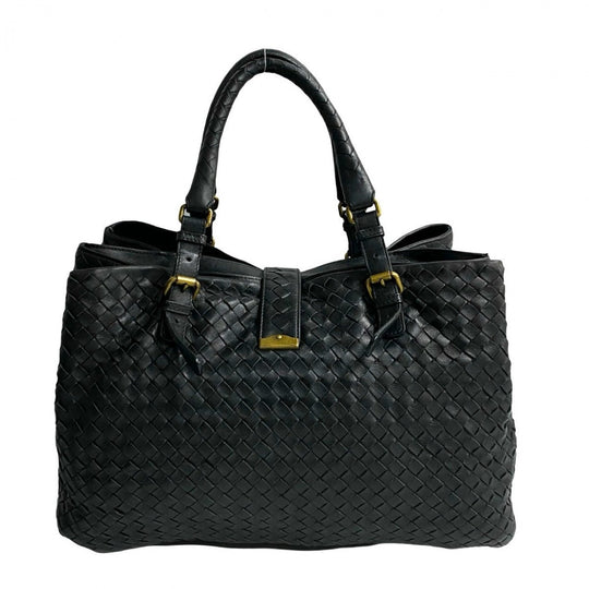 BOTTEGAVENETA Tote Bag leather black