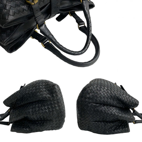 BOTTEGAVENETA Tote Bag leather black