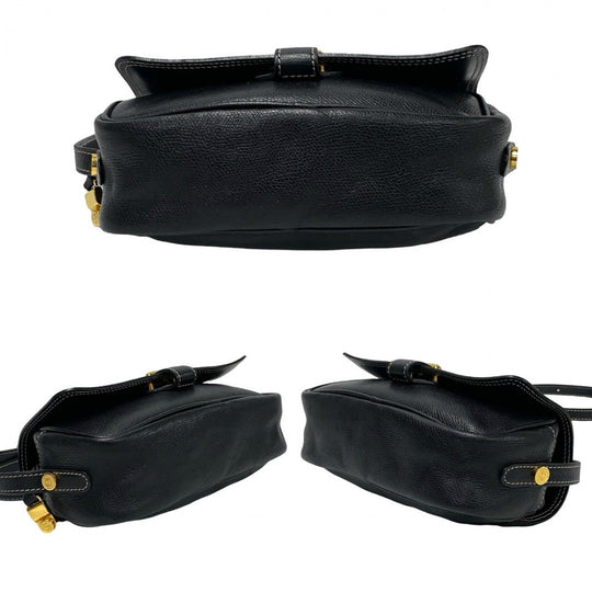 LOEWE Shoulder Bag leather black