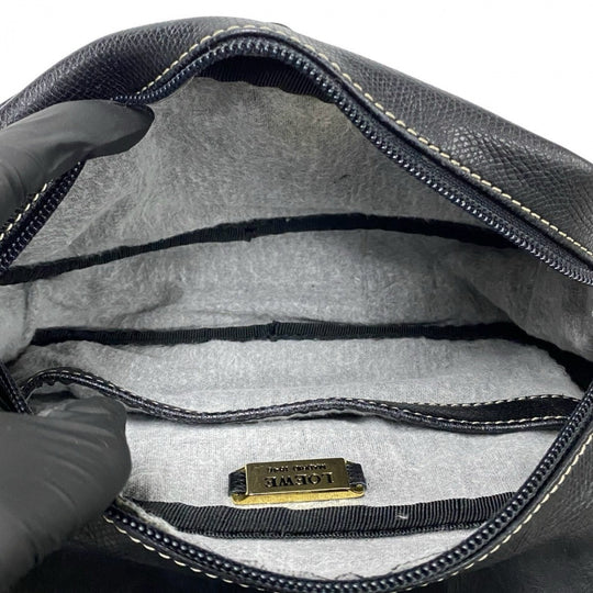 LOEWE Shoulder Bag leather black