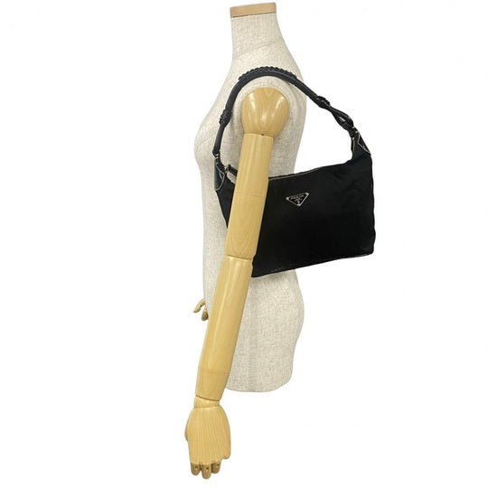 PRADA Shoulder Bag Nylon black