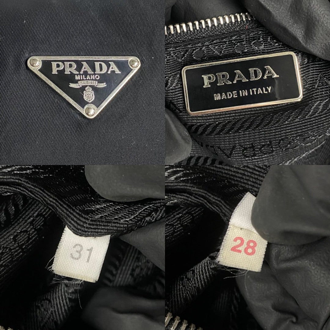 PRADA Shoulder Bag Nylon black